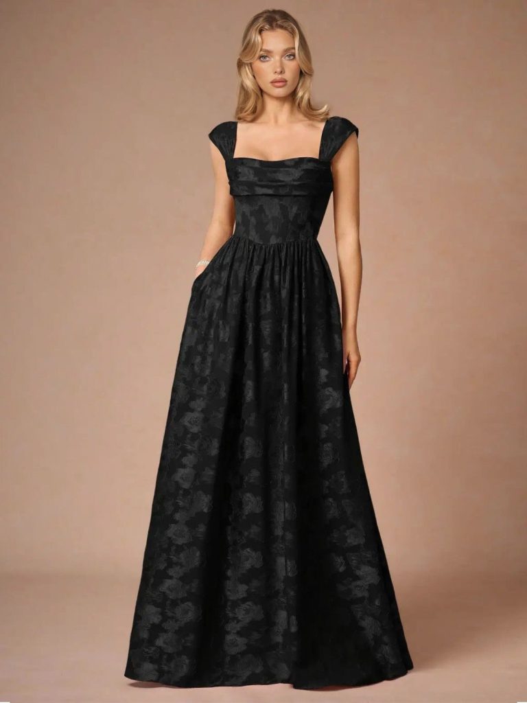 Floral Elegant Maxi Dress