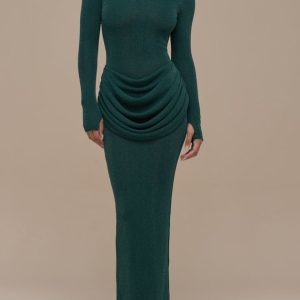 Long Sleeve Elegant Maxi Dress